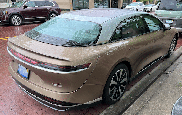 Lucid Air Back EVU