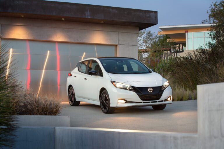 Nissan Leaf by Garage courtesy of Nissan USA - EVU