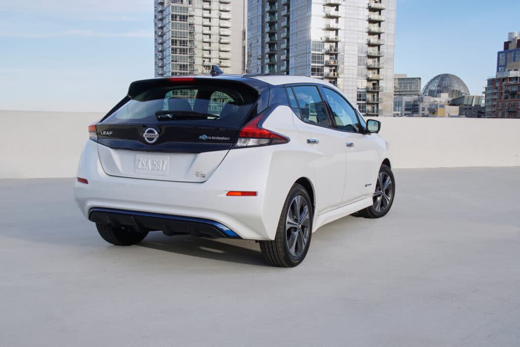 Nissan Leaf 2019 rooftop EVU